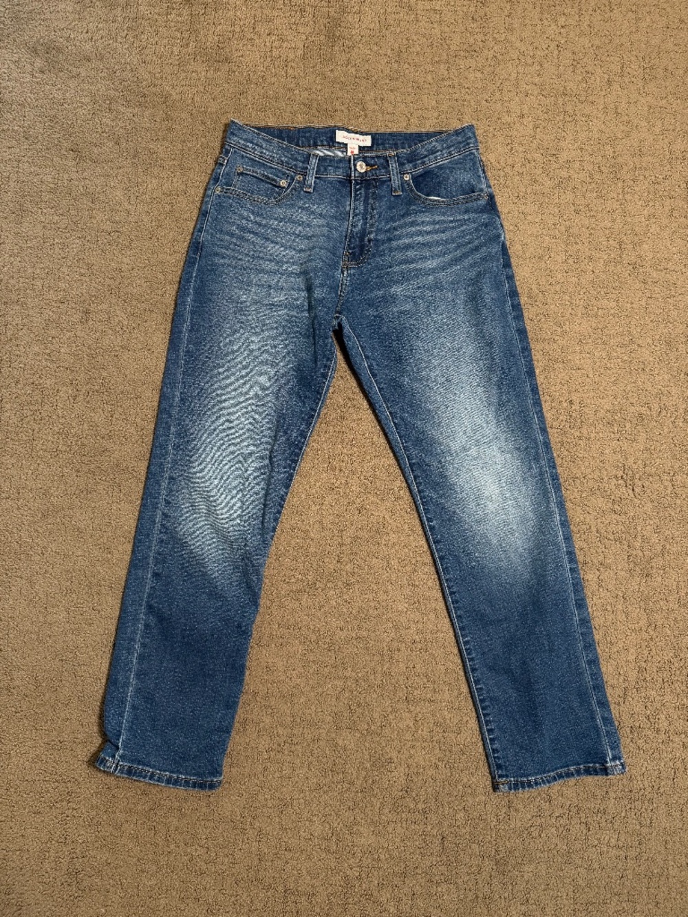 Lucky Brand Men’s Straight Fit Stretch Jeans Medium Wash Blue 30x30